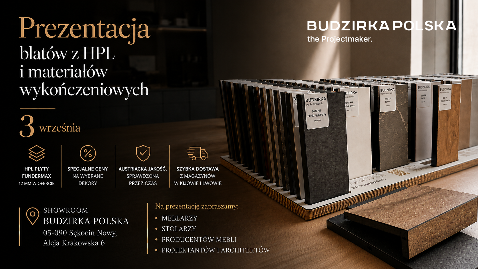 Zapraszamy na prezentację materiałów premium od BUDZIRKA POLSKA Fot. №7