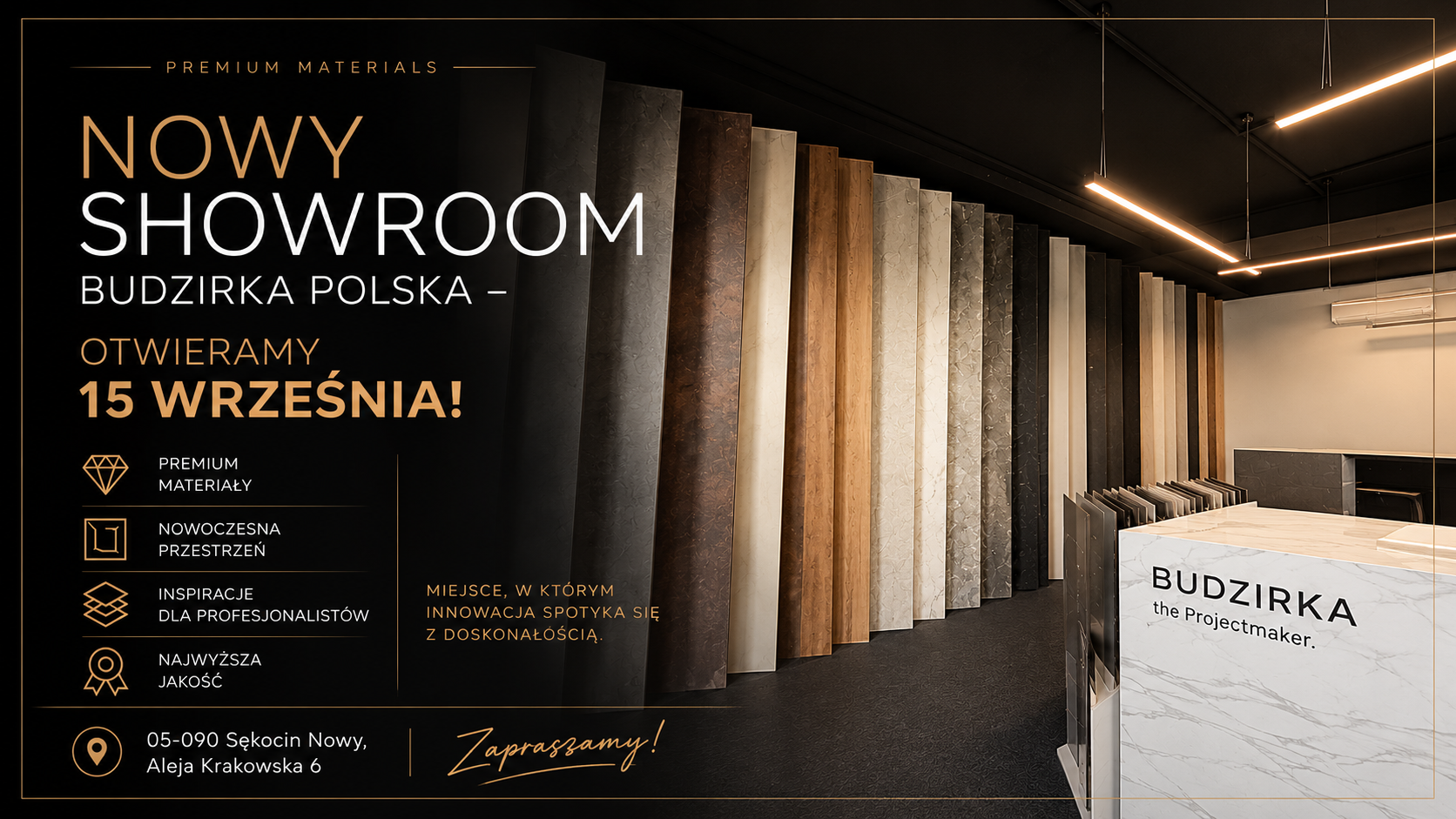 NOWY SHOWROOM BUDZIRKA POLSKA – JUŻ 15 WRZEŚNIA! Fot. №6