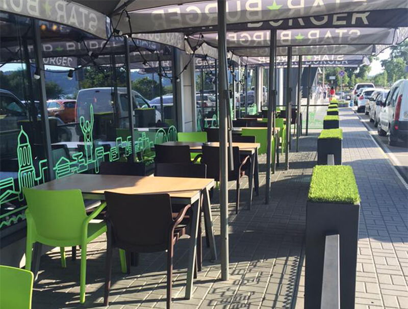 Restauracja StarBurger (centrum handlowe Silver Breeze) - Zdjęcie HPL №10