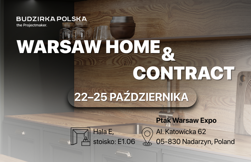 📣 BUDZIRKA POLSKA zaprasza na targi Warsaw Home & Contract! Fot. №6