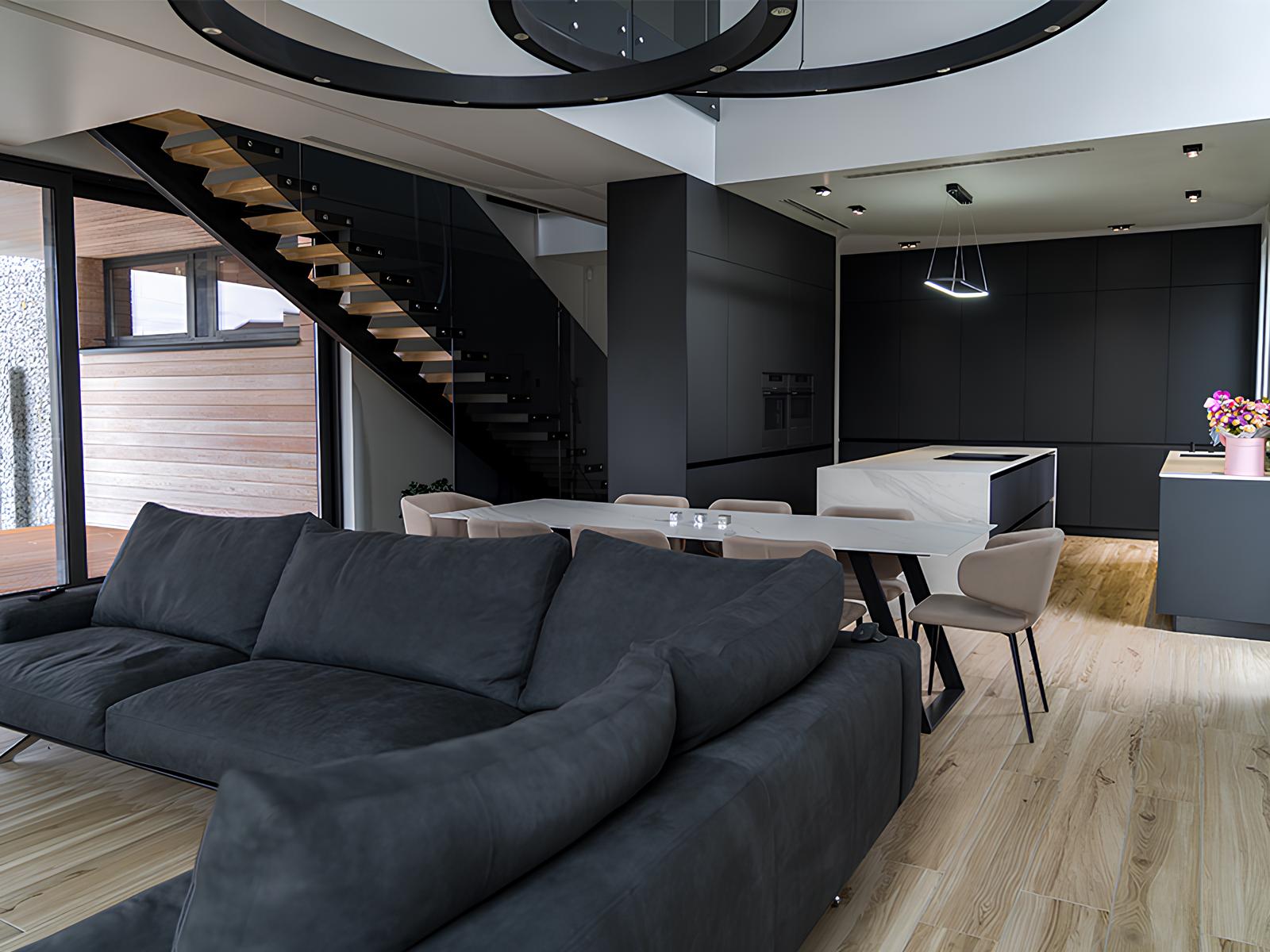 Decor TOTAL BLACK countertops Fundermax - photo №10