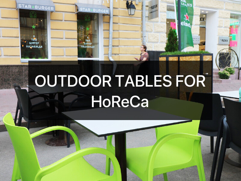 Outdoor tables for HoReCa photo №20