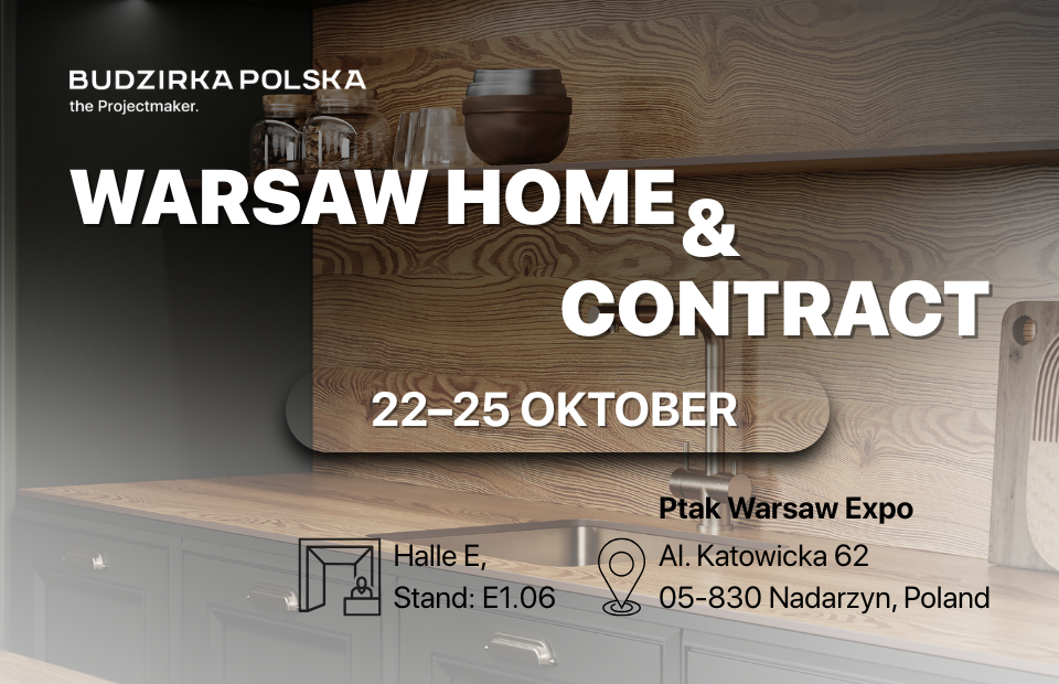 📣 BUDZIRKA POLSKA lädt Sie zur Messe Warsaw Home & Contract ein! фото №6