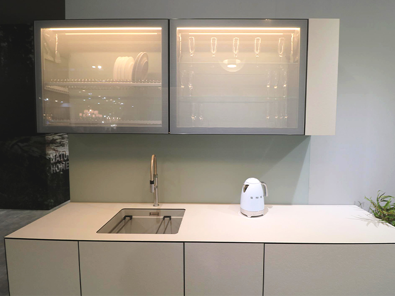 Decor Kitchen by Elnova (KIFF 2019) countertops Fundermax - photo №12