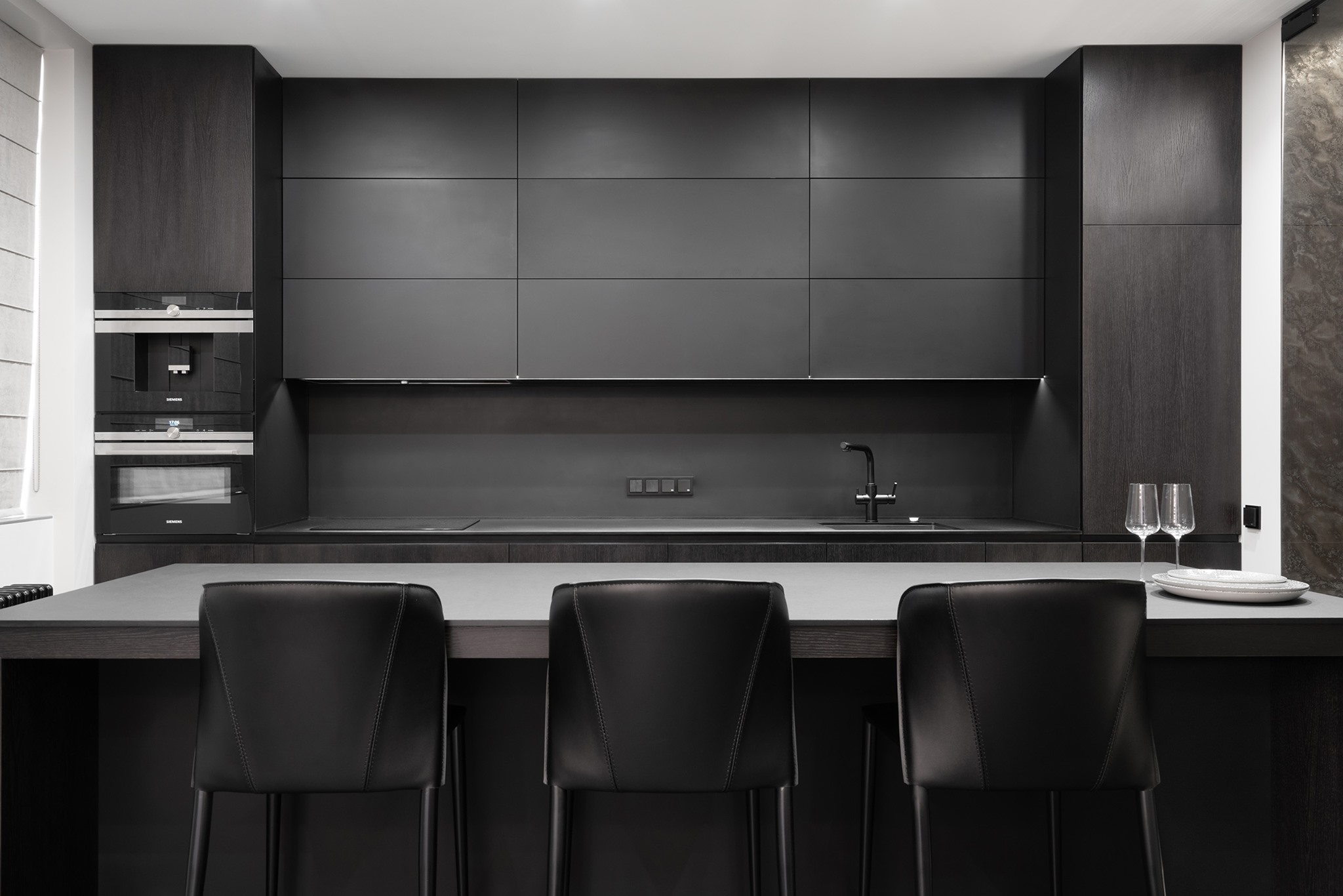 Decor Black Object countertops Fundermax - photo №12