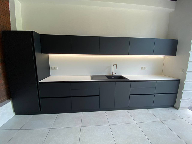 Decor Summer kitchen countertops Fundermax - photo №17