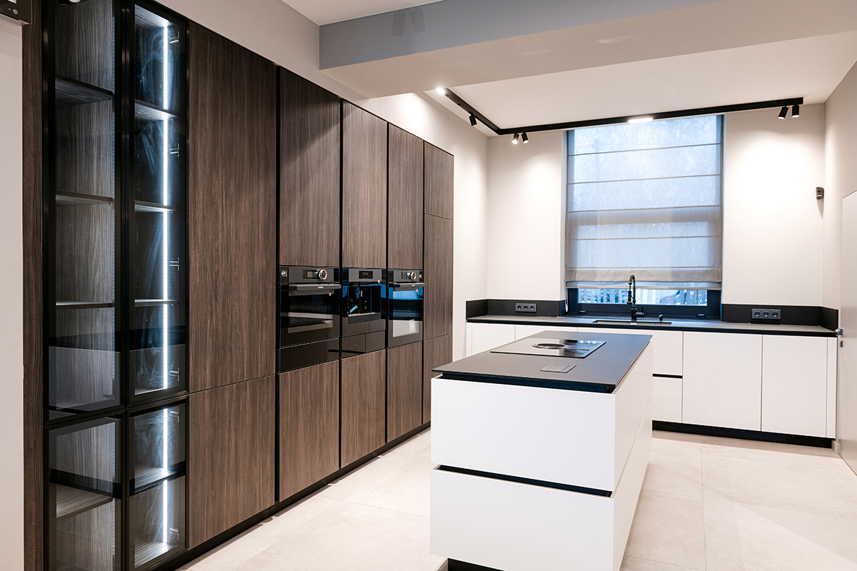 Decor Modern Lines kitchen countertops Fundermax - photo №18