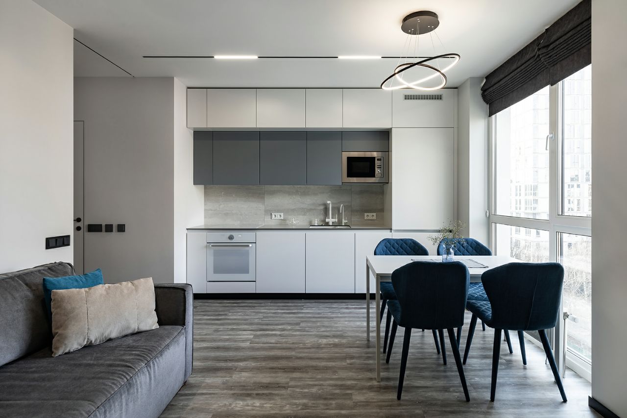 Decor Kitchen by In Place Workshop countertops Fundermax - photo №0