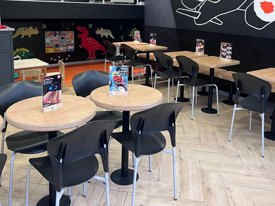 Meble Fanelam dla restauracji - Zdjęcie HPL №2