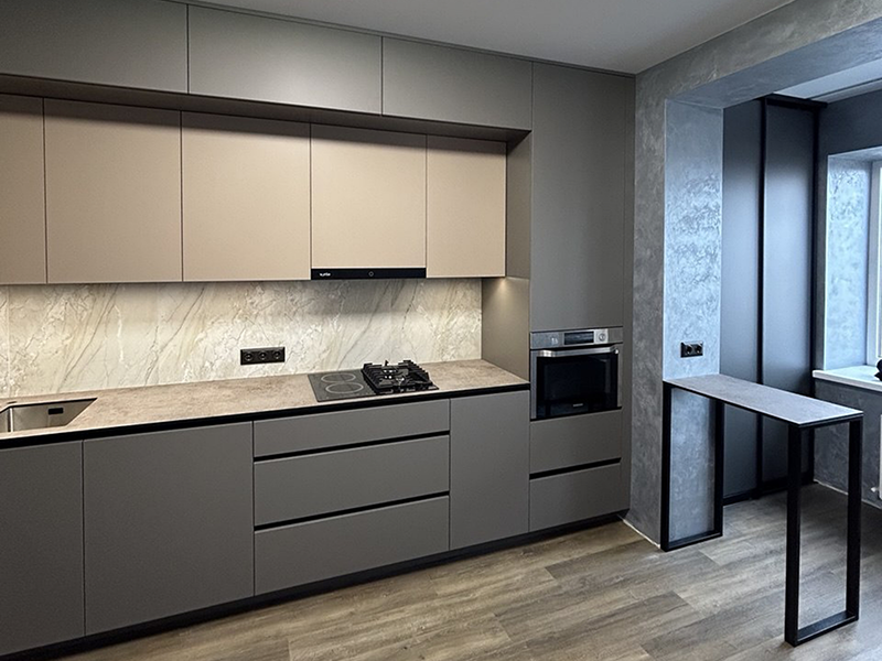Decor Metalowy akcent blaty robocze Fundermax - Fot. №3