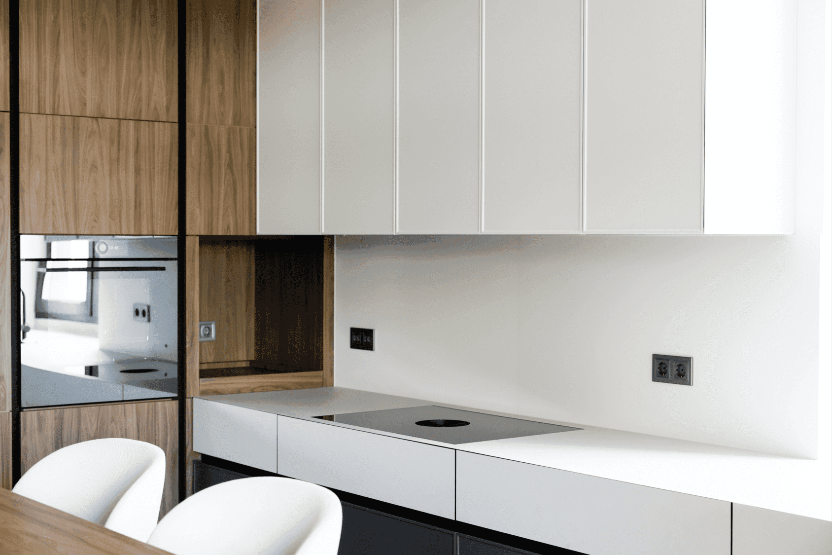 Decor Kitchen "Elegance" countertops Fundermax - photo №24