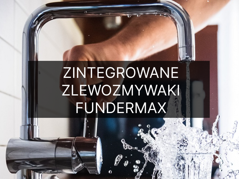 Zlewozmywaki zintegrowane wykonane z hpl Fot. №22
