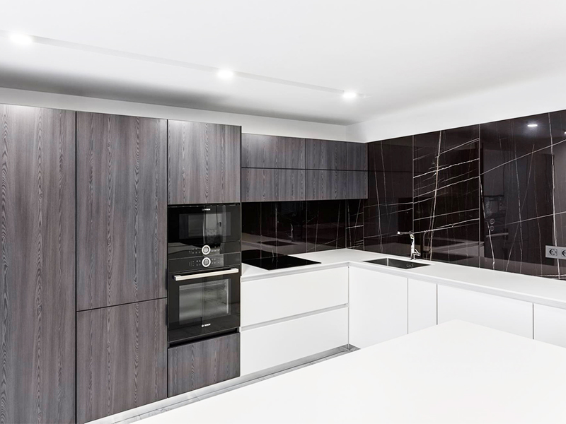 Decor Kitchen (Prostir design studio) countertops Fundermax - photo №10
