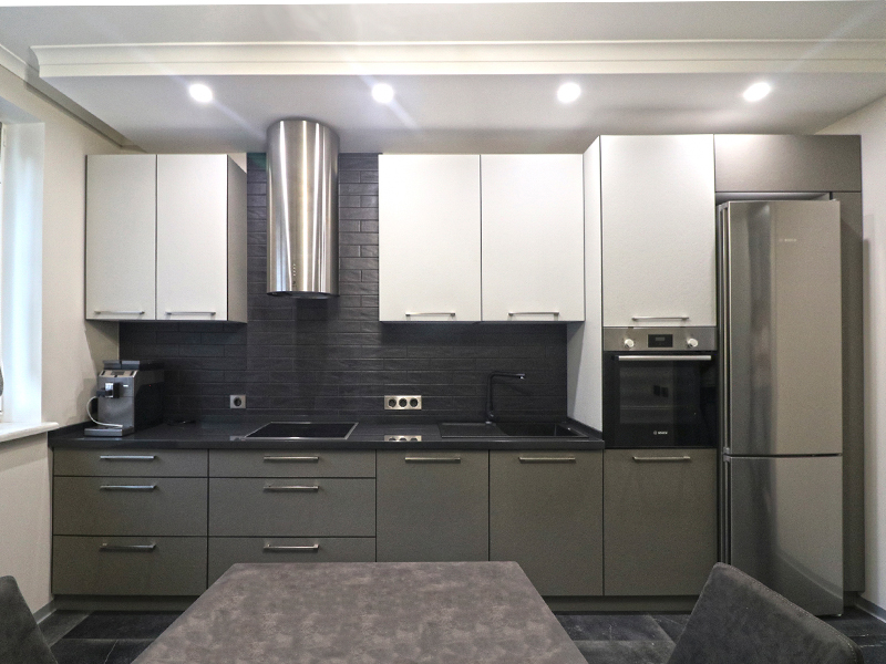 Decor Pearl Grey countertops Fundermax - photo №2