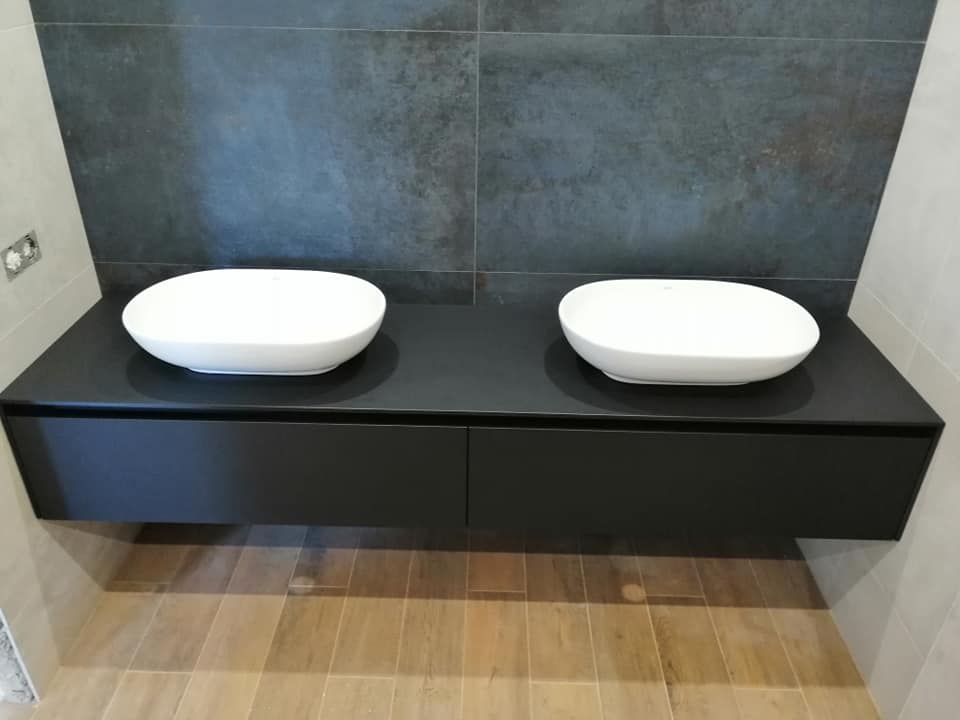 Decor Washbasin cabinet countertops Fundermax - photo №6