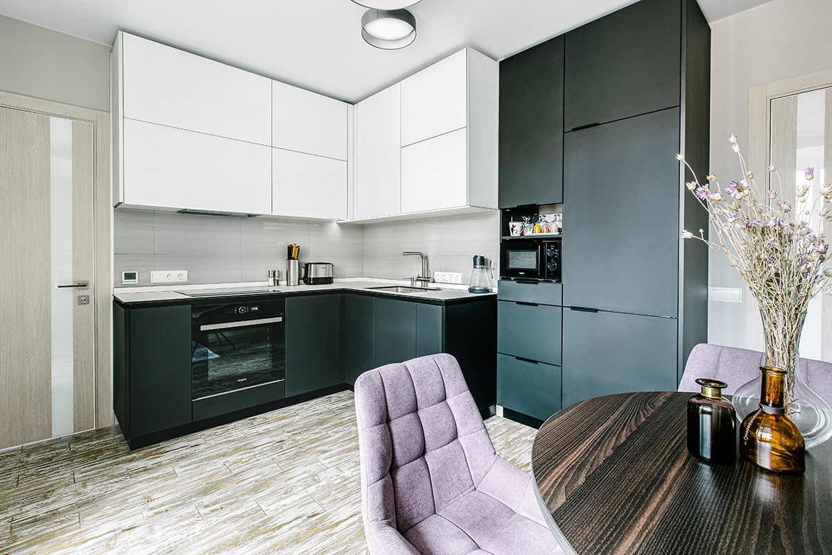 Decor White and Soul Kitchen countertops Fundermax - photo №14