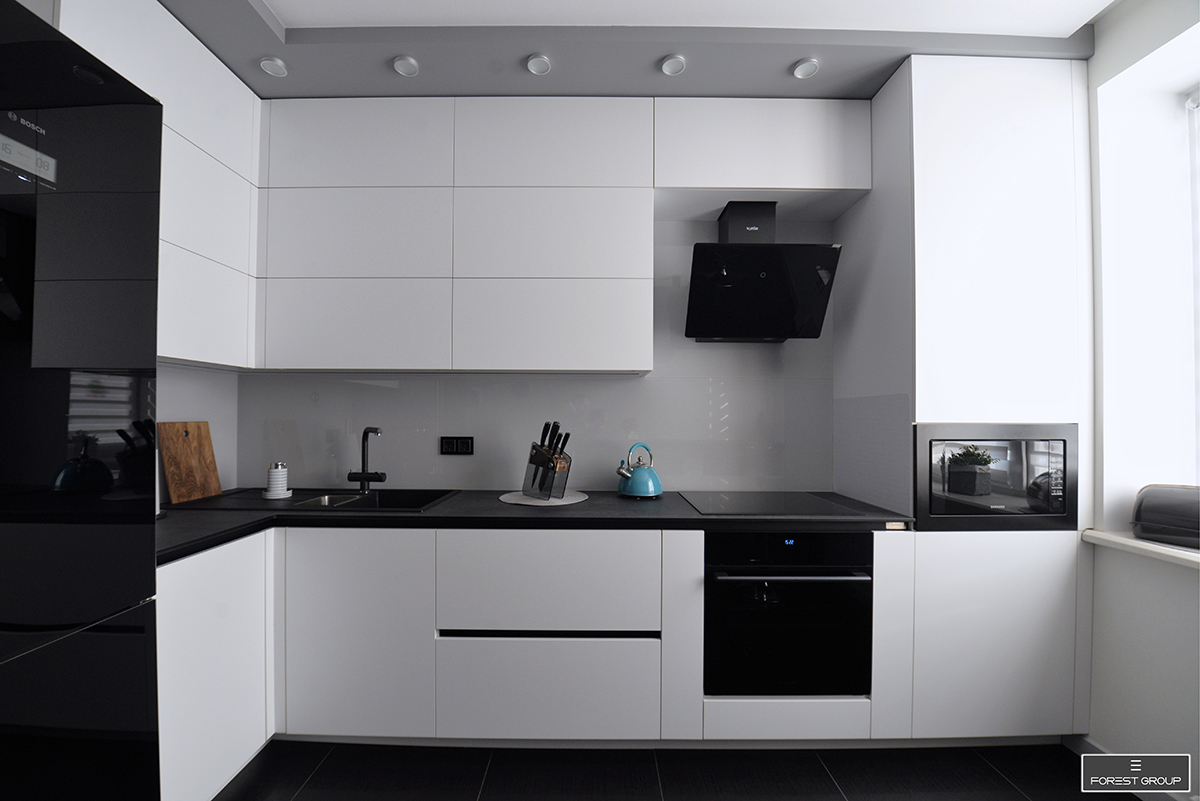 Decor Kitchen by Forrest Group countertops Fundermax - photo №3