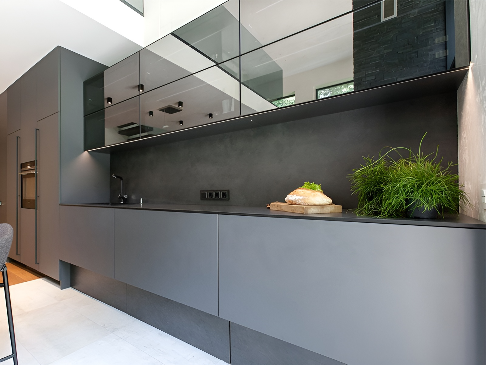Decor House in forest countertops Fundermax - photo №6