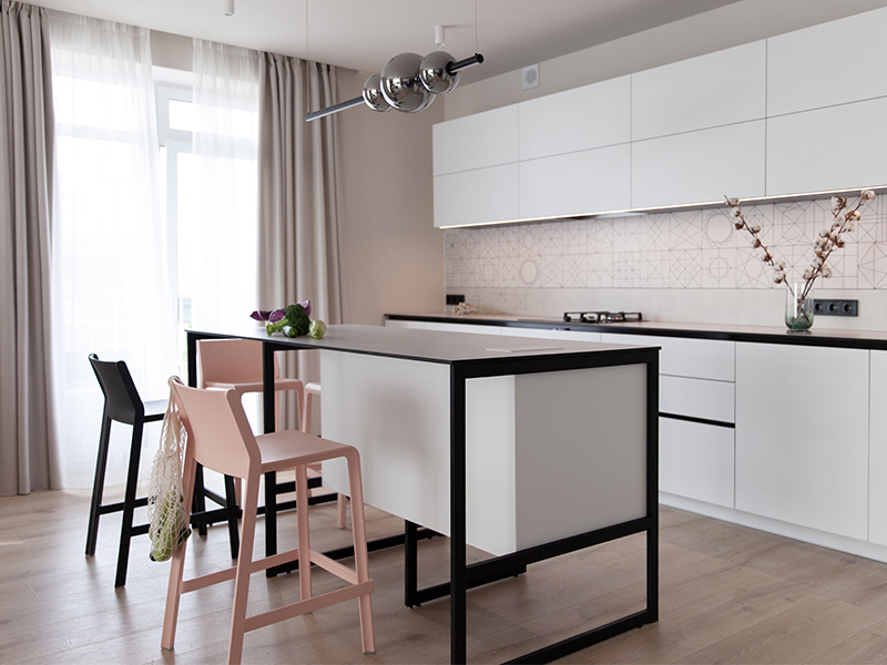Decor Light space countertops Fundermax - photo №1